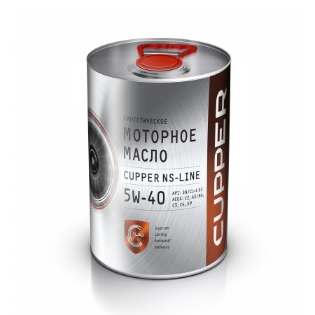 Масло моторное CUPPER NS Line 5W-40 (4 л)